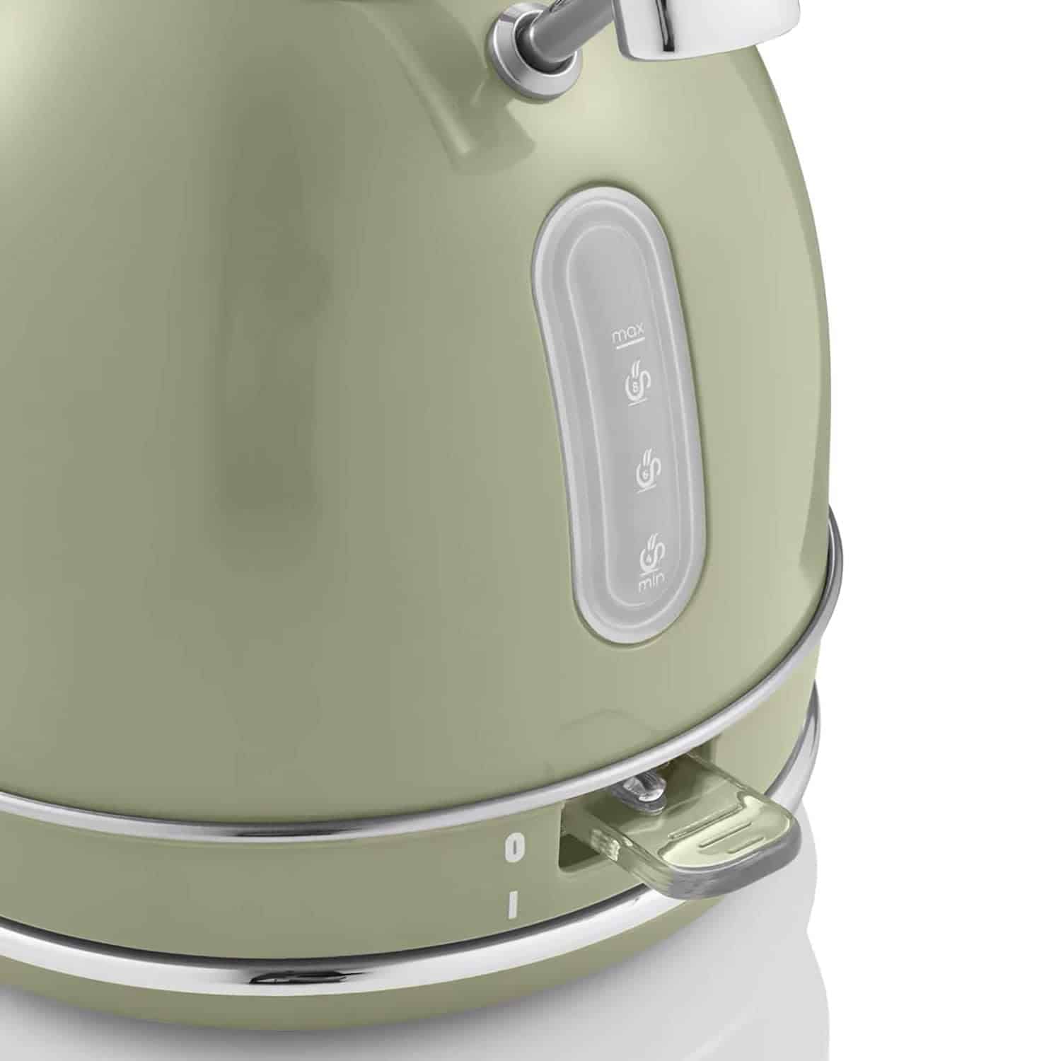 Fierbator apa, Swan, Retro, 1.8 litri, 2200 W, kaki