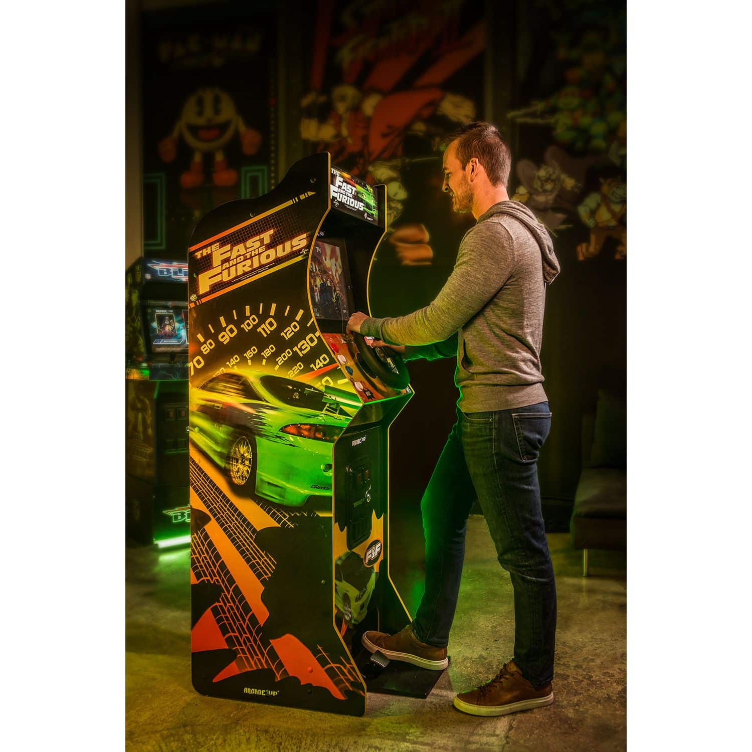 Consola verticala 2 jocuri, The Fast & The Furious Deluxe, ARCADE1UP - FAF-A-300211