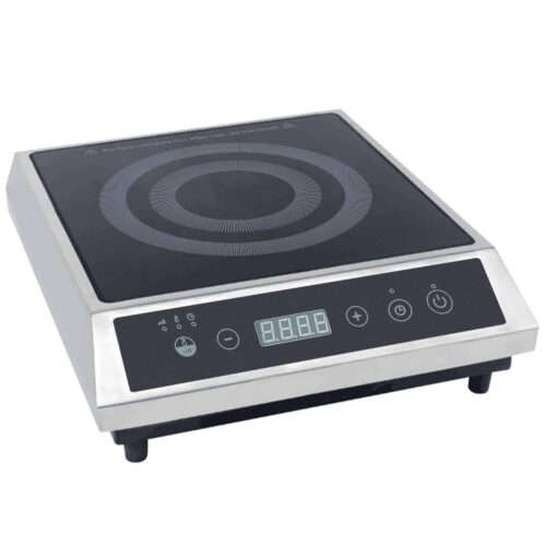 Plita electrica cu inductie, CombiSteel, 7020.0145, 1 zona, inox