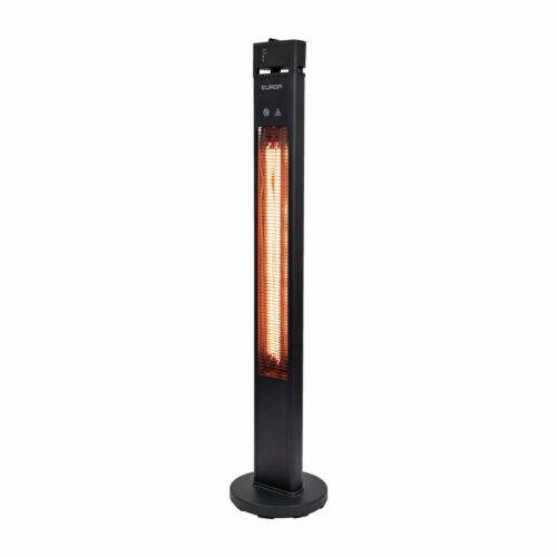 Radiator electric de podea, Eurom, Q-Tower, 2000 W, negru