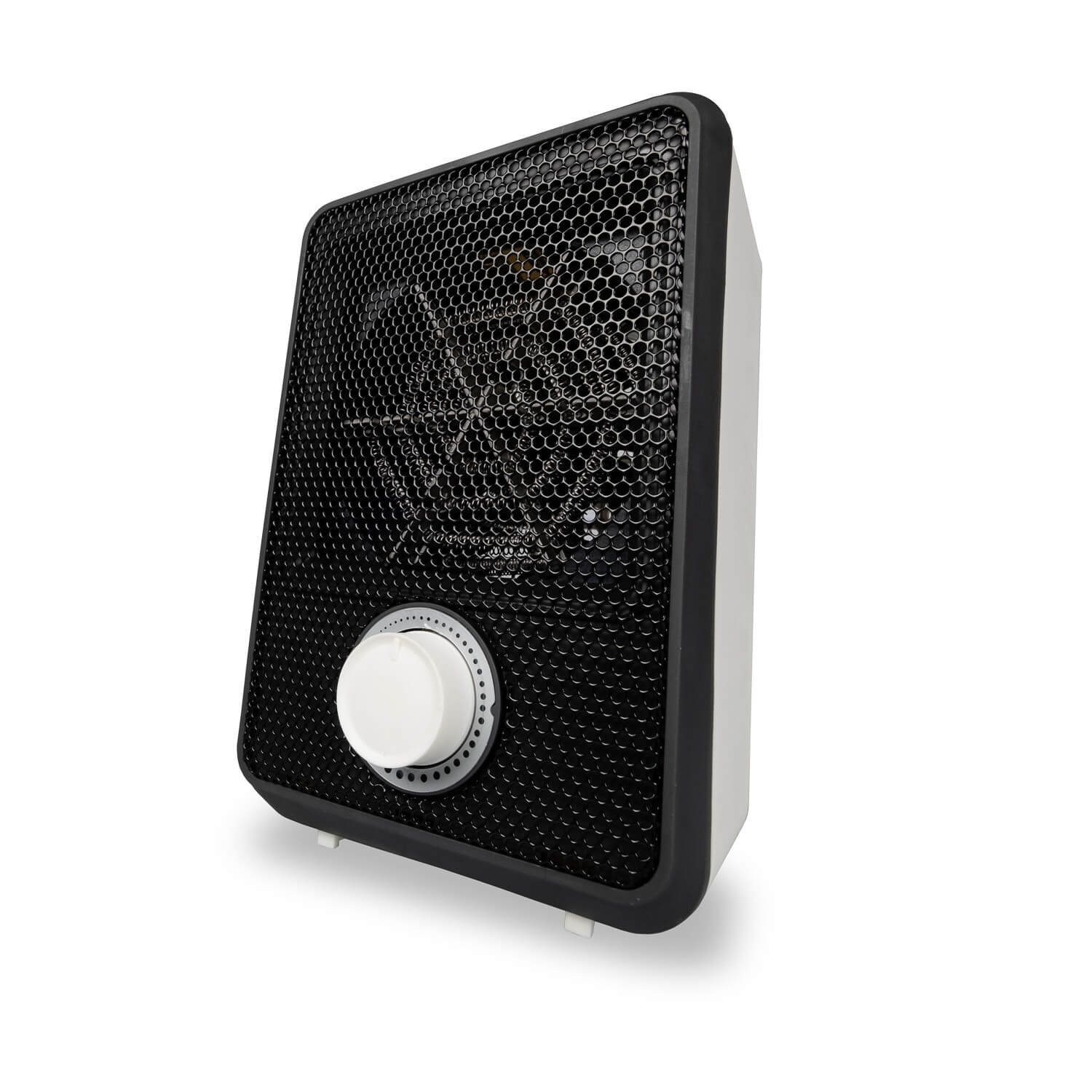 Aeroterma electrica cu termostat, Eurom, Fanheater 600, 600 W, alb