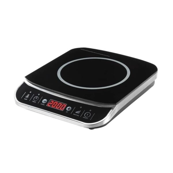 Plita electrica cu inductie, CombiSteel, 7020.0125, 1 zona, negru