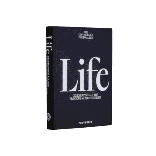 Album foto 160 de poze 11 x 15 cm, Printworks, Life, negru