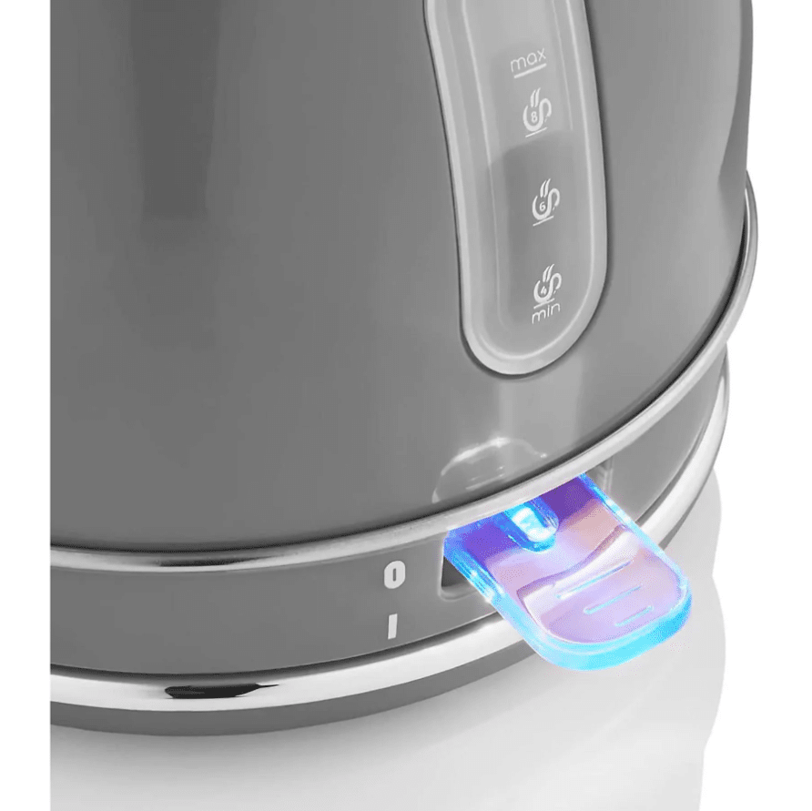 Fierbator apa, Swan, Retro, 1.8 litri, 2200 W, gri