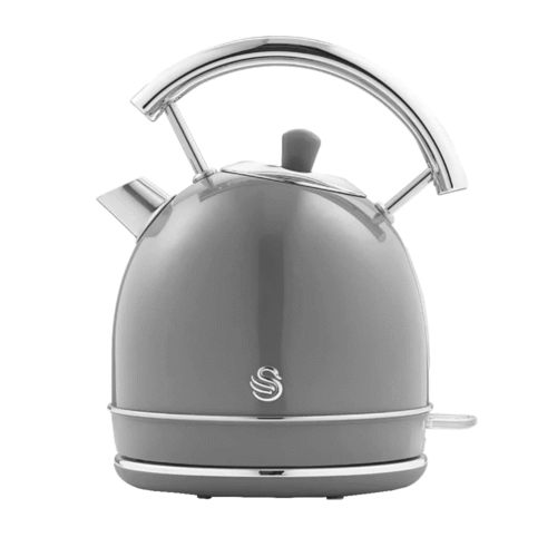 Fierbator apa, Swan, Retro, 1.8 litri, 2200 W, gri