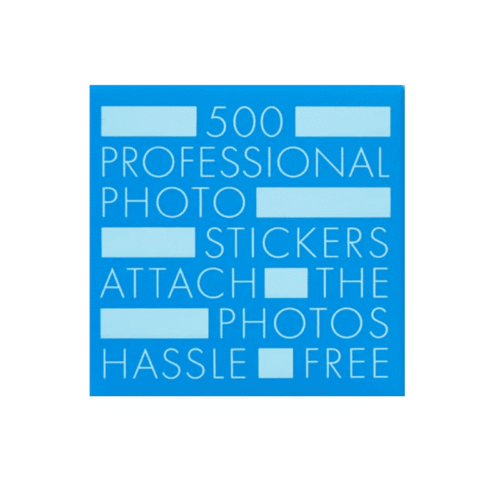 Set 500 autocolante pentru fotografii, Printworks