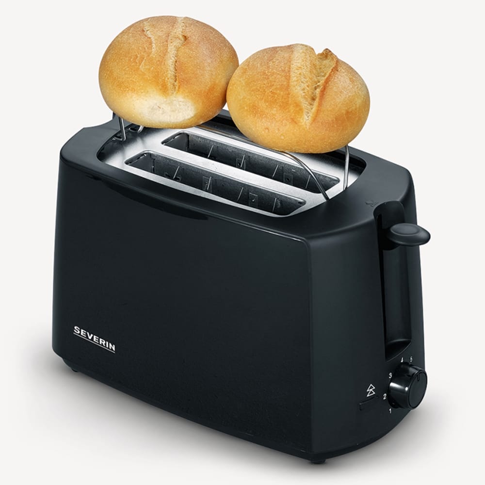 Prajitor de paine, Severin, S2287, 2 felii, 700 W, negru