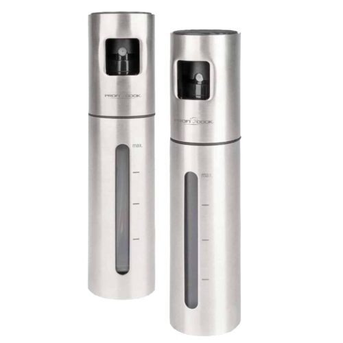 Set 2 dispensere cu pulverizator pentru ulei/otet, ProfiCook - PC-EOS1270, inox