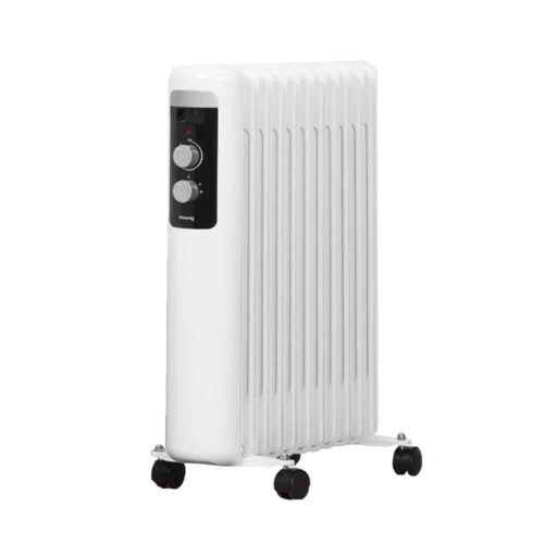 Calorifer electric de podea, H.Koenig, WARM110, 2500 W, alb