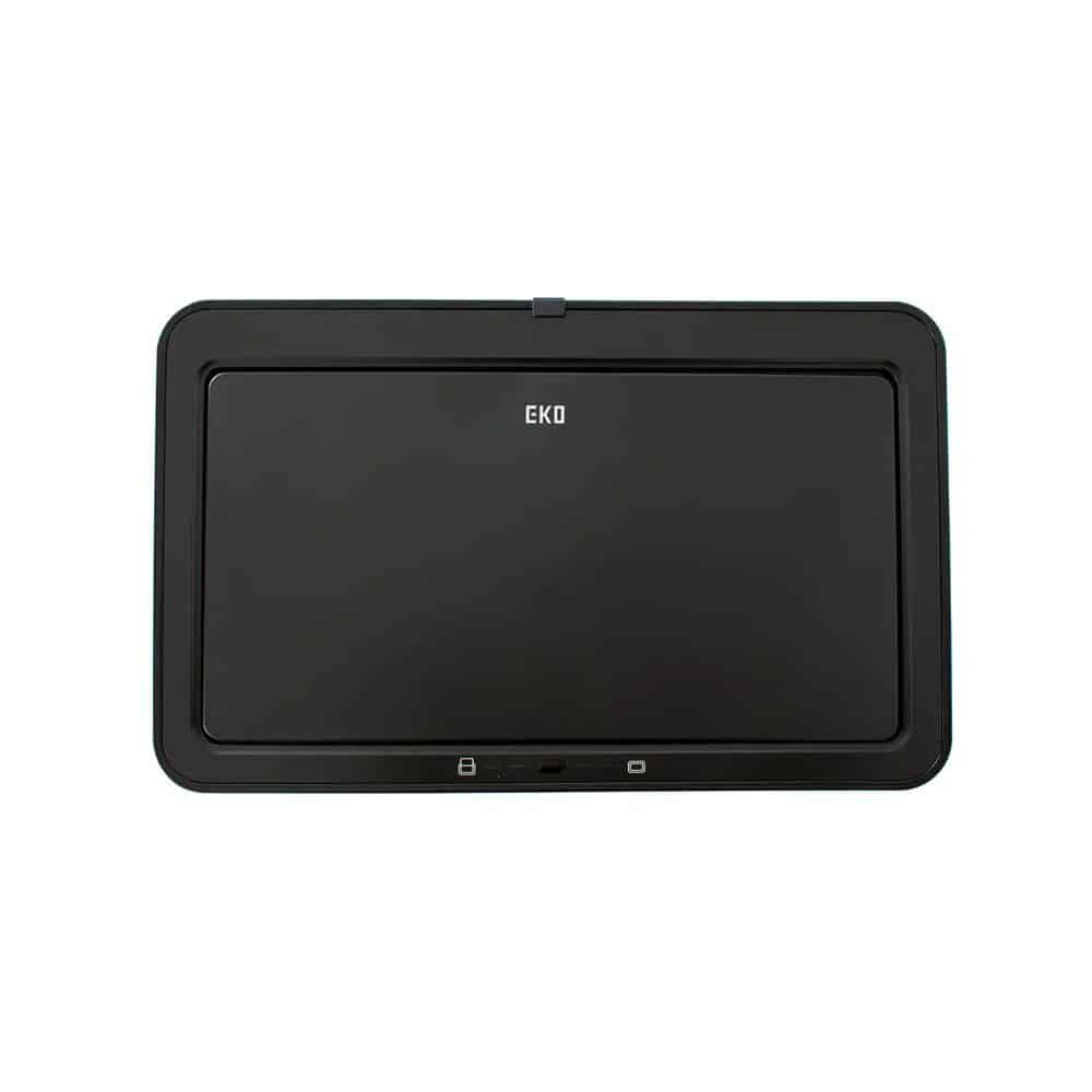 Cos de gunoi cu senzor, EKO, Mirage Plus, 30+15+15 litri, 3 compartimente, negru