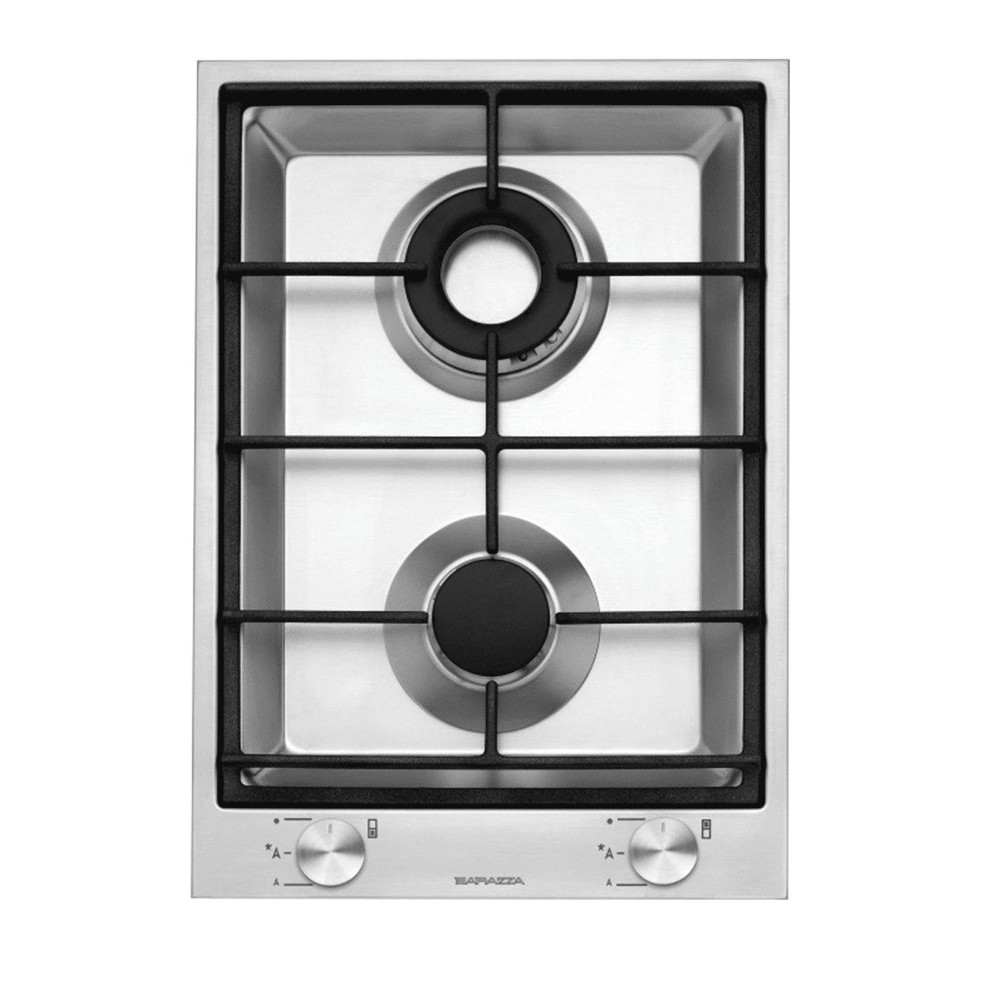 Plita incorporabila pe gaz, Barazza, B_Free, 2 arzatoare, 36 cm, inox