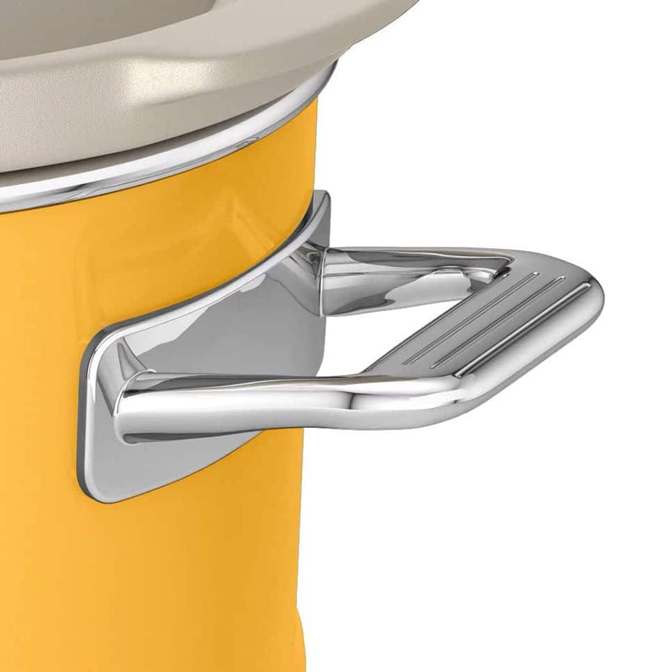 Slow cooker, Swan, Retro, SF17031YELNEU, 6.5 litri, 320 W, galben