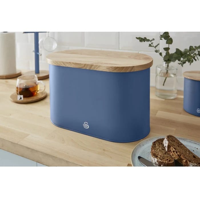 Cutie pentru paine Nordic, Swan – SWKA17512BLU, albastru