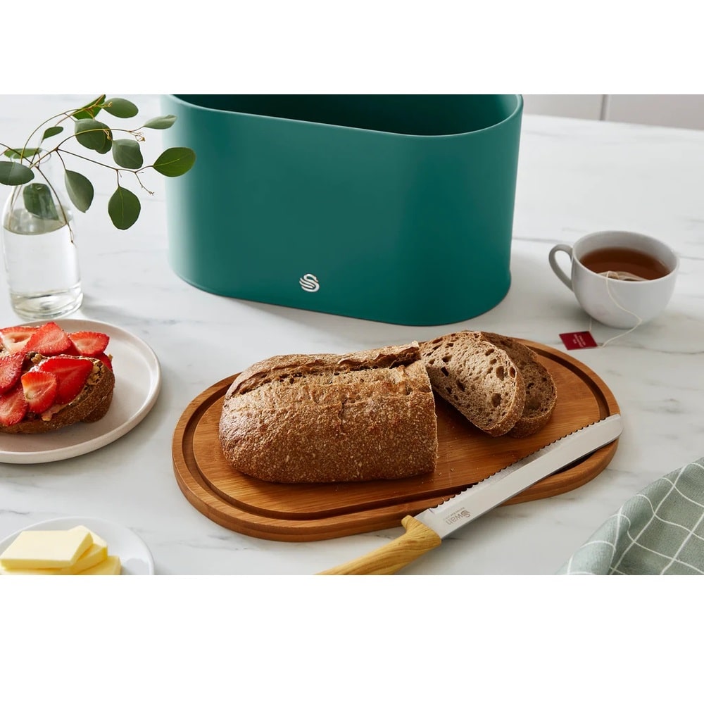 Cutie pentru paine Nordic, Swan – SWKA17512GRE, verde