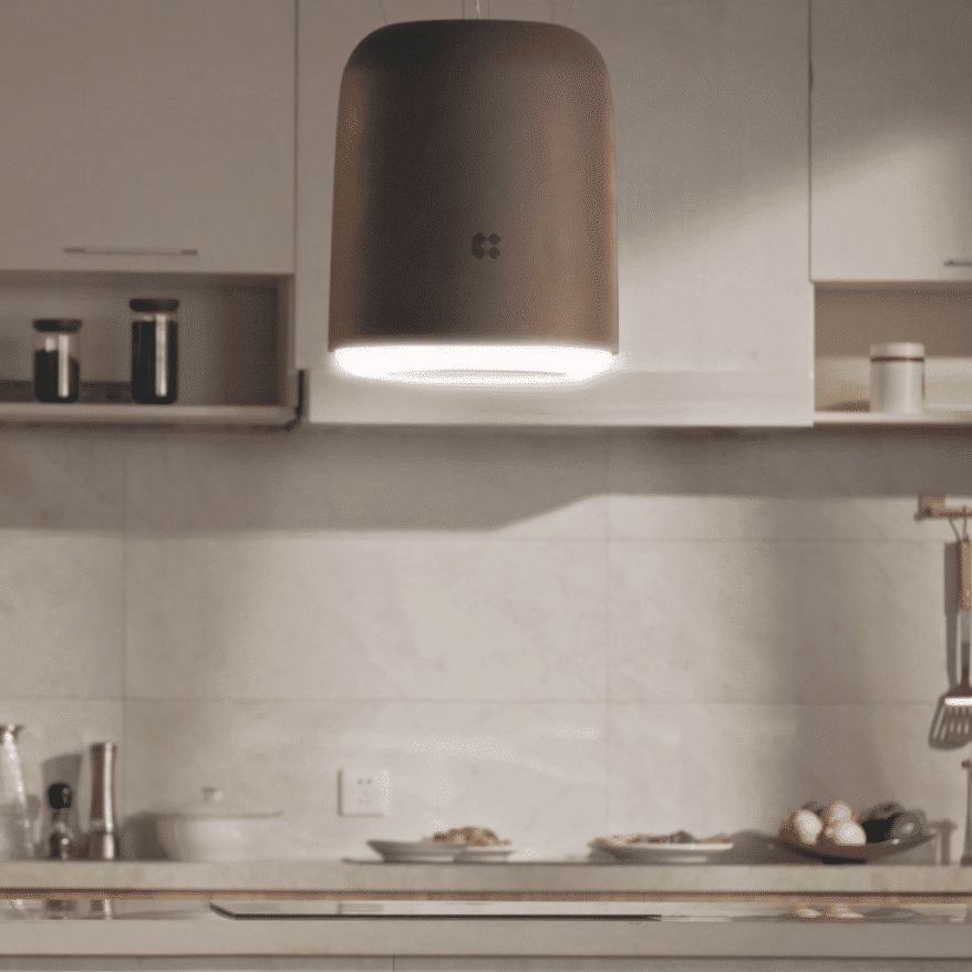 Hota tip insula, Ciarra, Infinity Smart, 550 m³/h, 41 cm, negru