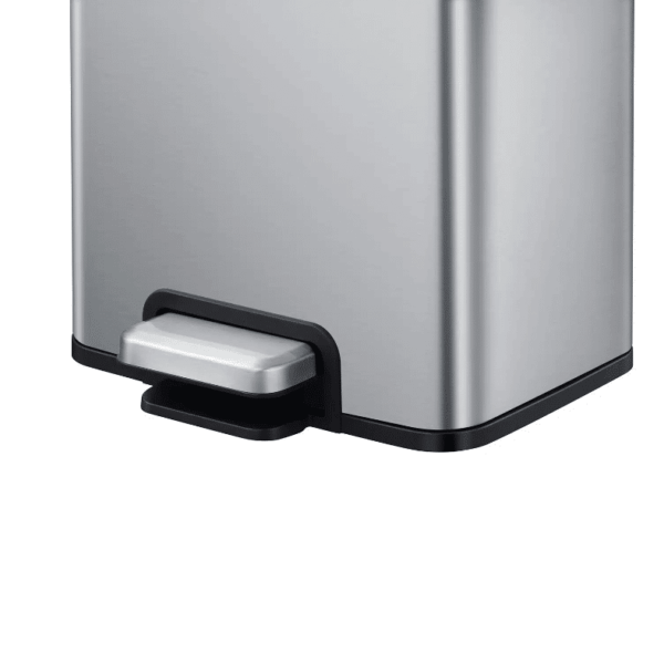 Cos de gunoi cu pedala, EKO, Madison, 12 litri, 1 compartiment, inox