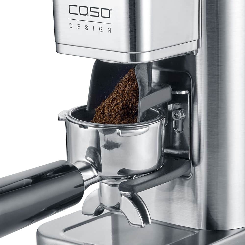 Rasnita electrica de cafea, Caso Germany, BaristaChef, 250 g, inox