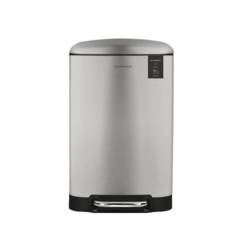 Cos de gunoi cu pedala, Les Collectors, N512, 20 litri, 1 compartiment, inox