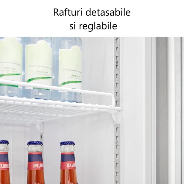 Vitrina frigorifica, Bomann, KSG7351W, 347 litri, alb