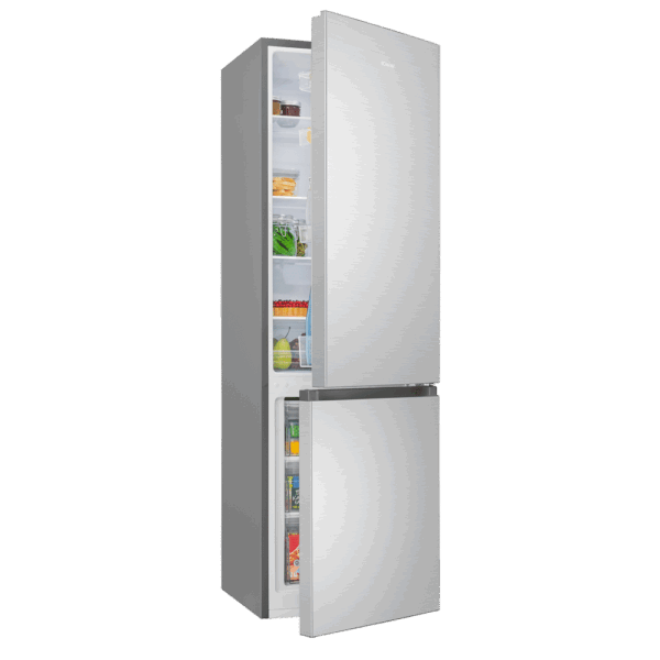 Combina frigorifica, Bomann, KG7353IX, 268 litri, inox