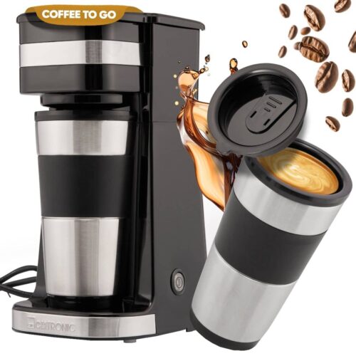 Cafetiera, Clatronic, Coffee To Go, negru
