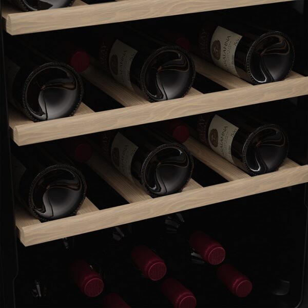 Racitor de vinuri, 32 sticle, LES PETITS CHAMPS, CAVCEB32, negru