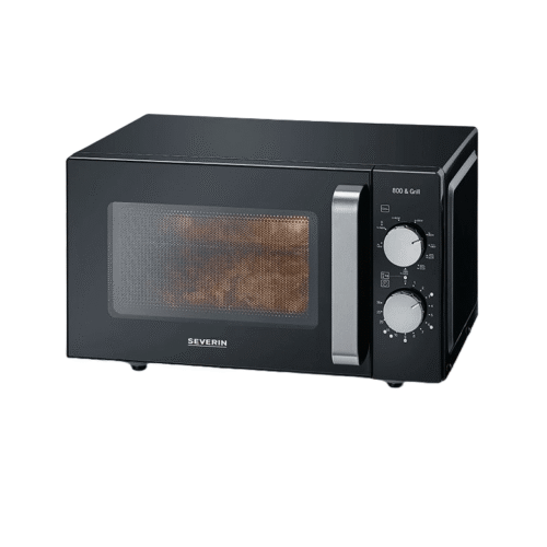 Cuptor cu microunde 2in1, 20 litri, Severin, S7762, negru