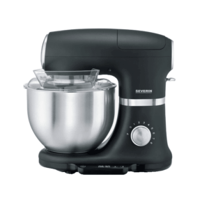 Mixer cu bol si cantar integrat, Severin, S3898, 1000 W, 8 trepte viteza, 5.5 litri, negru