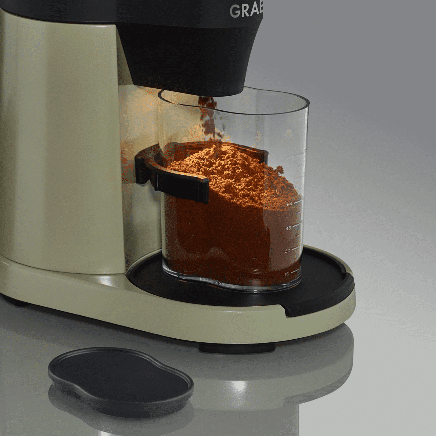 Rasnita electrica de cafea, Graef, CM8007, 350 g, verde fistic