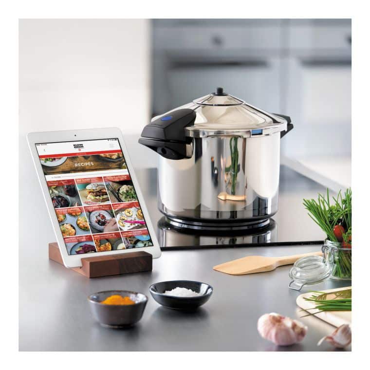 Oala sub presiune cu senzor de temperatura, otel inoxidabil, 4 litri, Kuhn Rikon, Duromatic Comfort