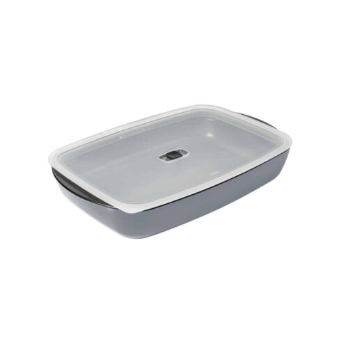 Tava termorezistenta cu capac, Kuhn Rikon, Easy Glass