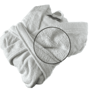 Halat de baie unisex, Wet out!™, marime S/M, Billerbeck, alb