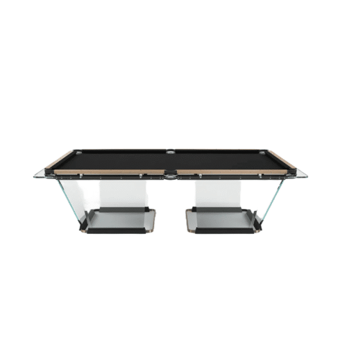 Masa de biliard din cristal, Teckell, L 260 cm, bronz