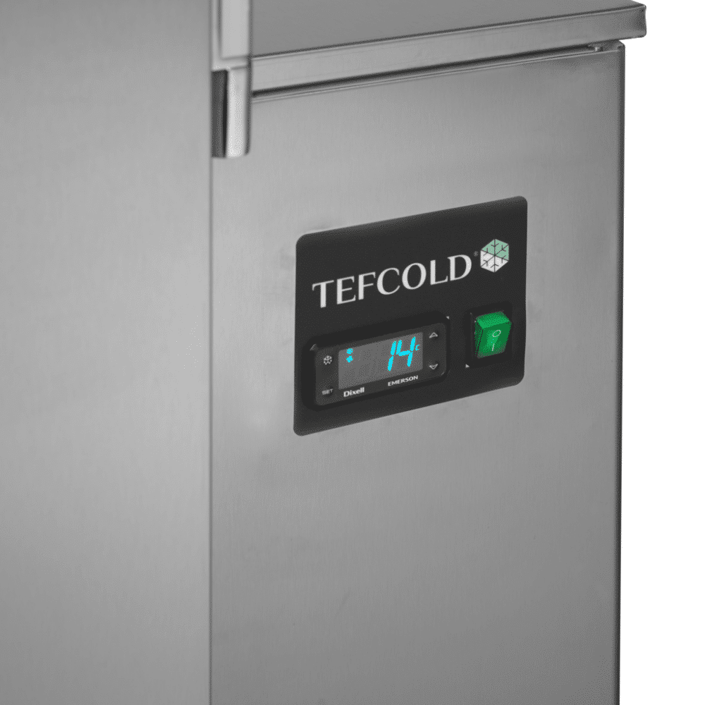 Cos de gunoi cu sistem de racire, Tefcold, Waste Bin Cooler, capacitate 240 litri, inox