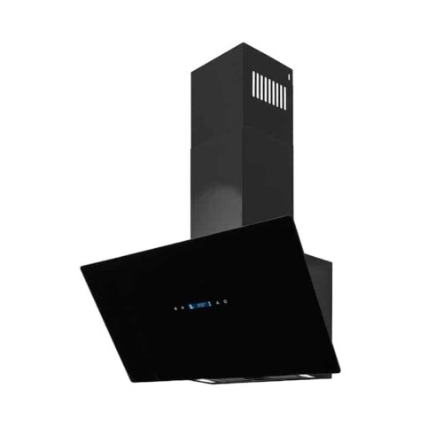 Hota decorativa, Exquisit, 392 m³/h, 80 cm, negru