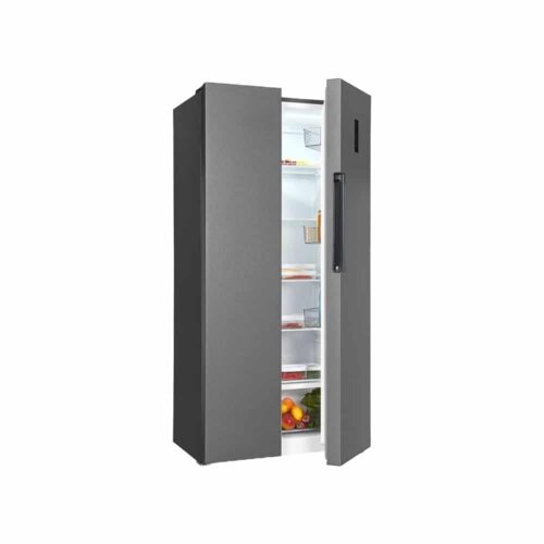 Frigider side by side, Exquisit, Full No Frost, 444 litri, antracit