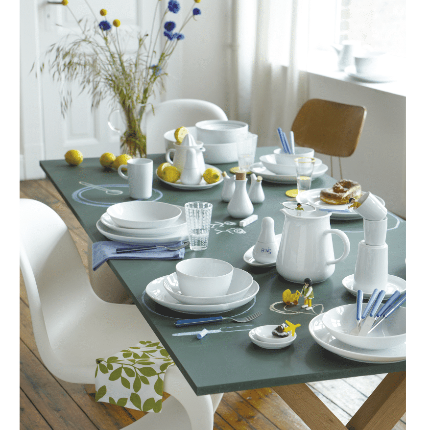 Serviciu de masa din portelan, 30 piese, 6 persoane, Kahla, Five Senses