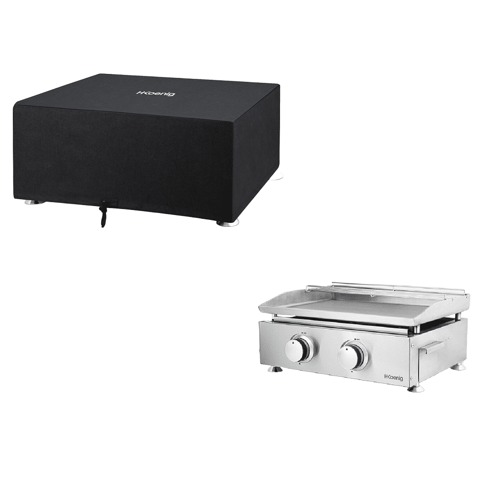 Husa pentru gratar Plancha PLX1022/ PLX820/ PLX920, H.Koenig, HP20, negru