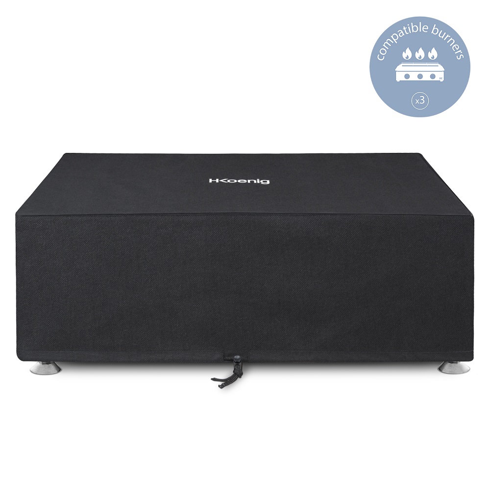 Husa pentru gratar Plancha PLX930/ PLX1032, H.Koenig, HP30, negru