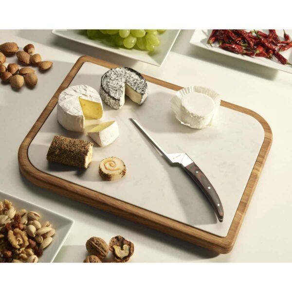 Tocator, Legnoart, Cheese Place, 37 x 28 cm, maro deschis