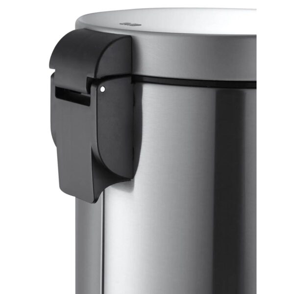 Cos de gunoi cu pedala, EKO, Serene, 12 litri, 1 compartiment, inox
