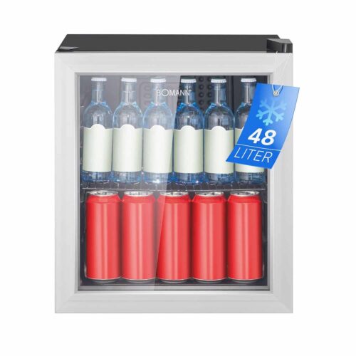 Vitrina frigorifica, Bomann, KSG7286, 48 litri, negru