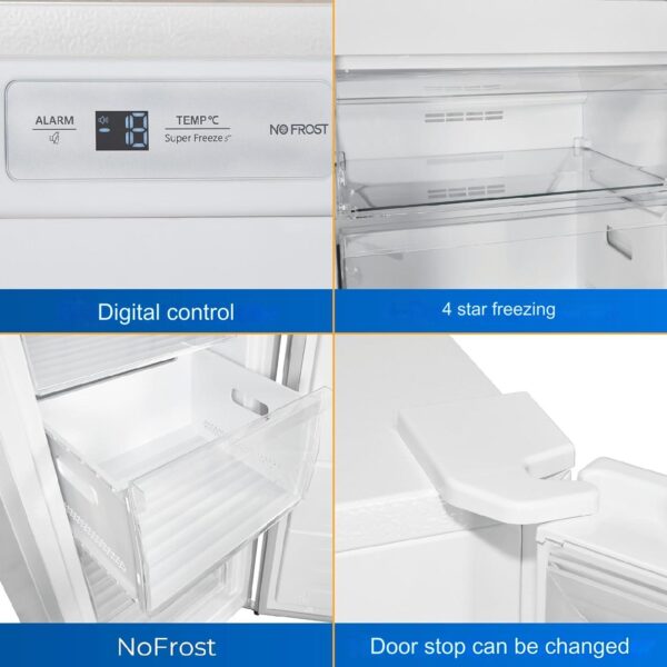 Congelator, Exquisit, No Frost, 194 litri, alb
