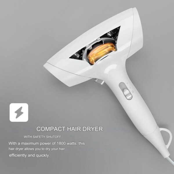 Uscator de par, ProfiCare, PC-HT3044, 1800 W, alb