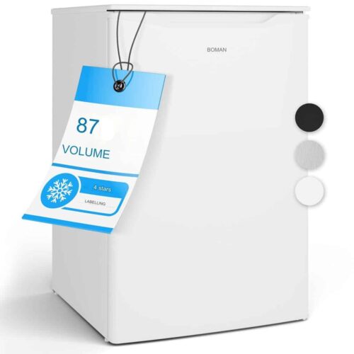 Mini congelator, Bomann, GS7253W, 87 litri, alb