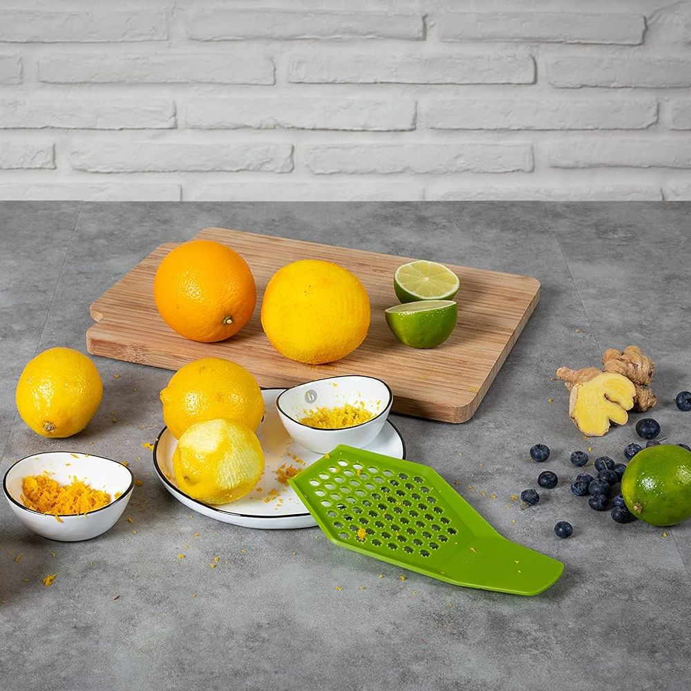 Set oala cu capac si accesorii, otel inoxidabil, 6 piese, Kuhn Rikon, Starter Set, verde