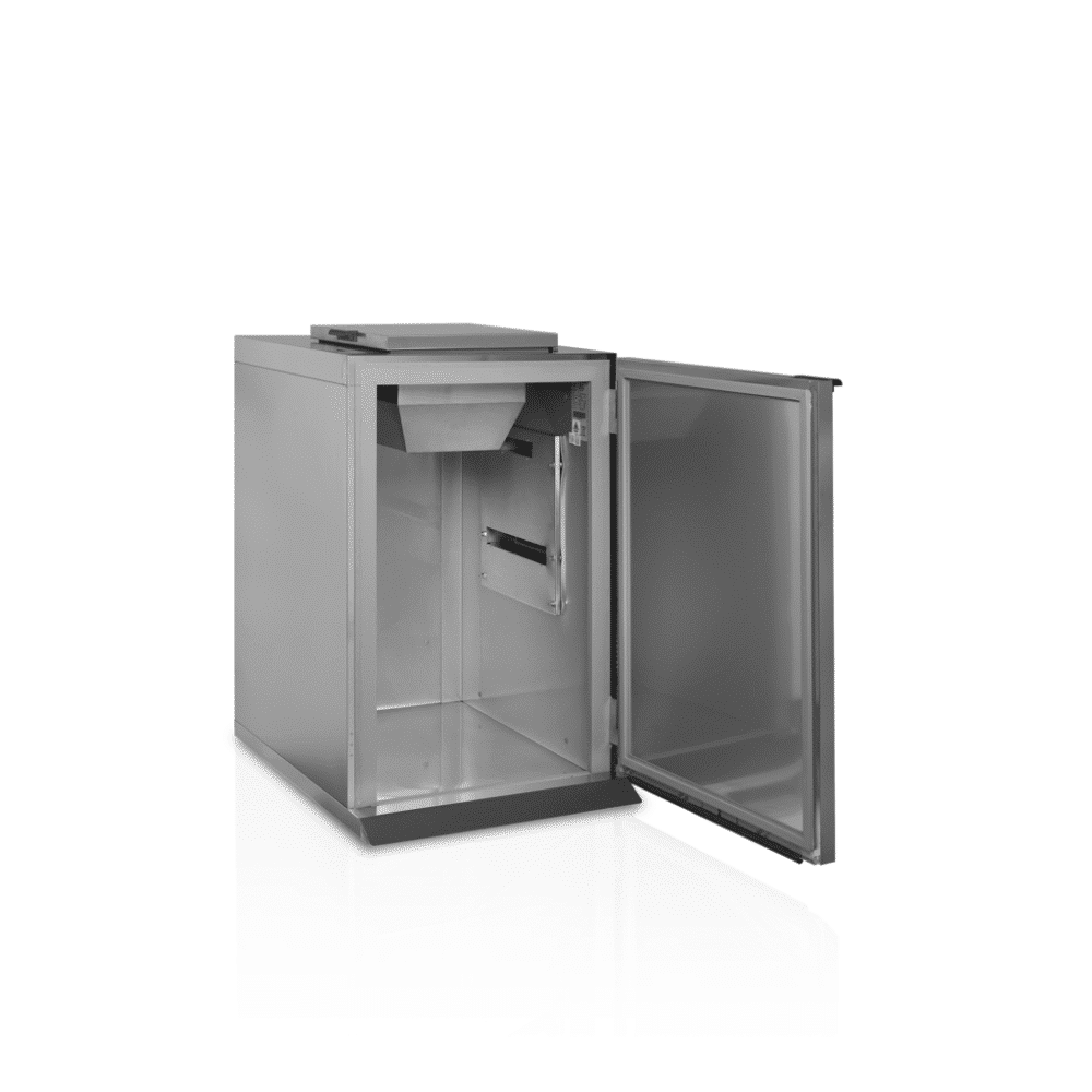 Cos de gunoi cu sistem de racire, Tefcold, Waste Bin Cooler, capacitate 240 litri, inox
