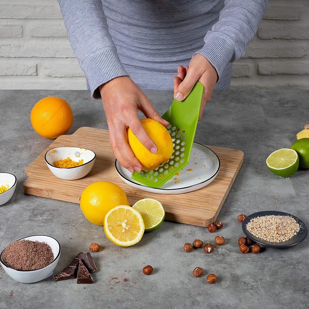 Set oala cu capac si accesorii, otel inoxidabil, 6 piese, Kuhn Rikon, Starter Set, verde