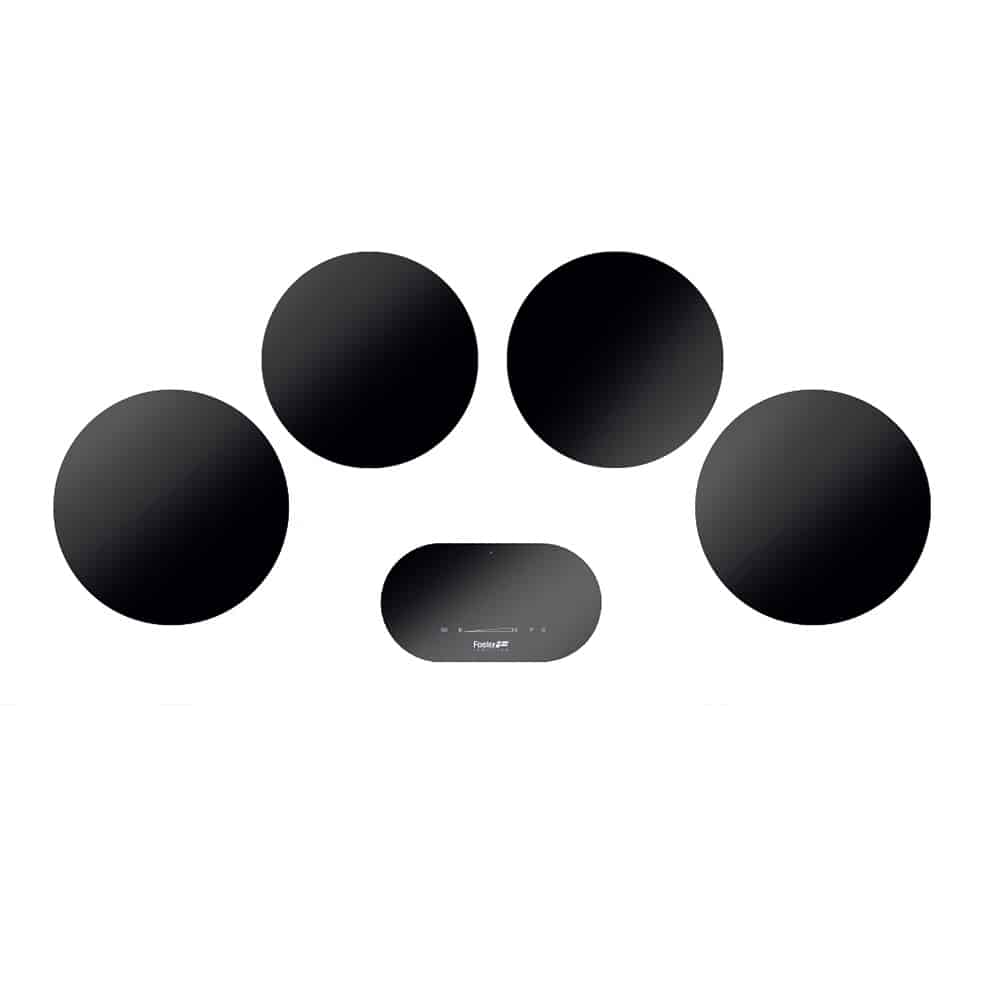 Plita modulara cu inductie, Foster, 7366040, 4 zone, negru