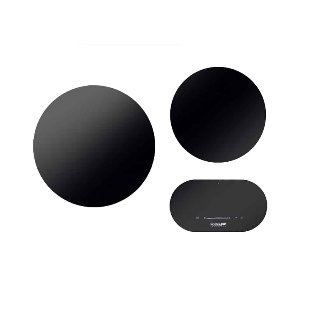 Plita modulara cu inductie, Foster, 7366020, 2 zone, negru